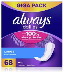 Always Dailies Extra Protect Large 2.5 Σταγόνες 68τμχ Always Dailies Extra Protect Large 2.5 Σταγόνες 68τμχ