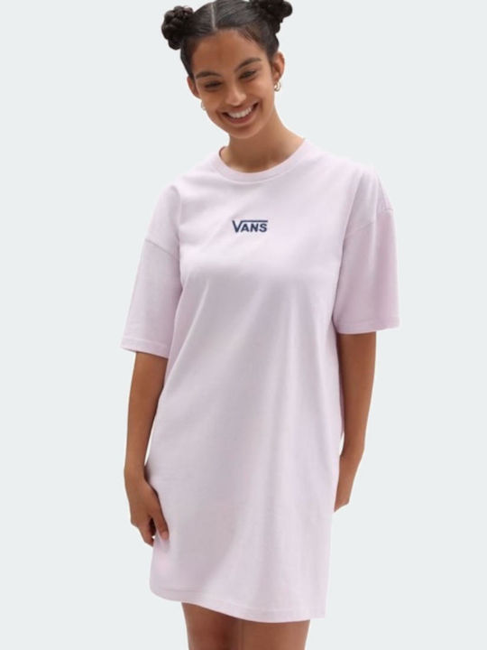 Vans Καλοκαιρινό Mini T-shirt Φόρεμα Λευκό