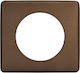 Legrand Celiane Vertical Switch Frame 1-Slot Bronze 066791