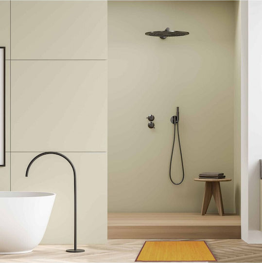 Atmosphera Bath Mat Wooden Bamboo 7401162 Brown 50x80cm