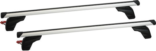 G3 Aluminum Car Roof Bars Pacific 127cm for Mercedes-Benz GLC 5D Set with Roof Rack Legs