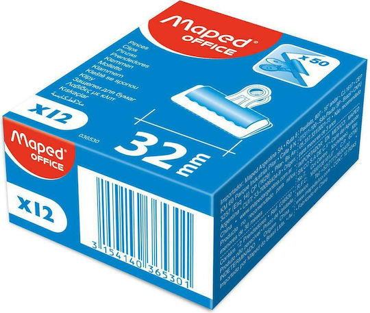 Maped Klammern 32mm Silber 12Stück