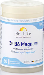 Be-Life Zn B6 Magnum 60 вегетариански капсули