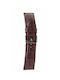 Tzevelion Leather Strap Purple 20mm