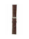 Tzevelion Leather Strap Brown 20mm