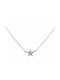 Excite-Fashion Halskette mit Design Stern aus Silber mit Zirkonia Mediterran in Hülle und Fülle