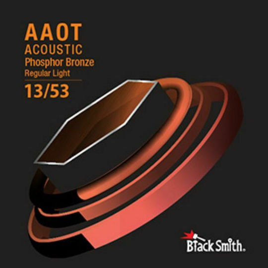 Blacksmith AAPB-1353 AAOT Acoustic PH RL Set Corzi Pentru Chitară Acustică Fosfor Bronz 13 - 53