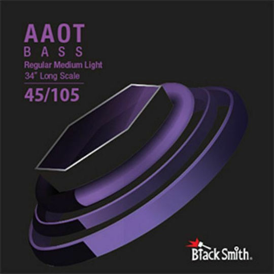 Blacksmith AAEB-45105-4 Σετ Χορδών Nickel Plated Steel Μπάσου 45 - 105"