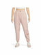 Nike Sportswear Swoosh Women's High Waist Jogger Sweatpants Pink