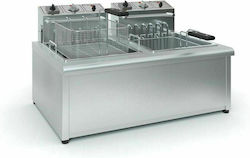 TzeTHan Fryer Electrică Double 7500W 15kW 73x50...