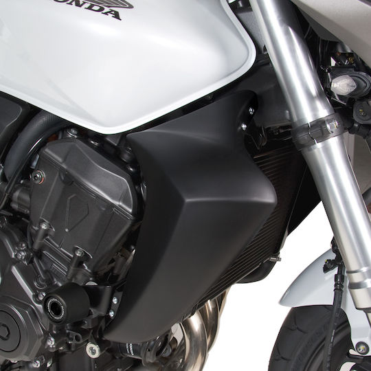 Barracuda Motorcycle Side Plastic Radiator Vents for Honda CB 600F Hornet / Hornet / Hornet 600 2007-2013 Black 1pcs