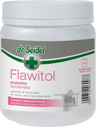 dr Seidel Flawitol Puppies Calciu pentru câini sub formă de pulbere 400gr