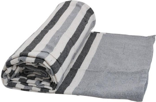 Fylliana Multi Stripe Τριθέσιου Καναπέ Π170xΜ270cm Γκρί