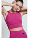 BodyTalk Women's Sports Bra without Padding Fuchsia