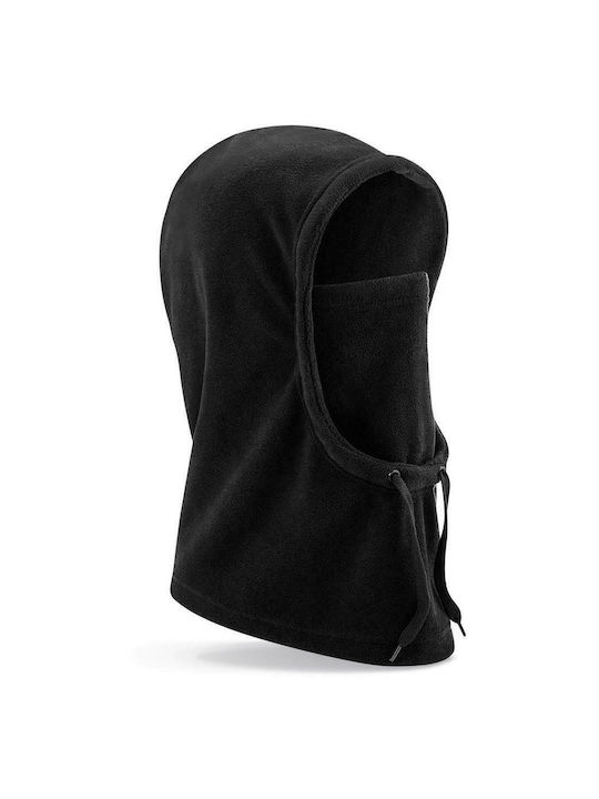 Beechfield Fleece Hood Sporthalsband Schwarz