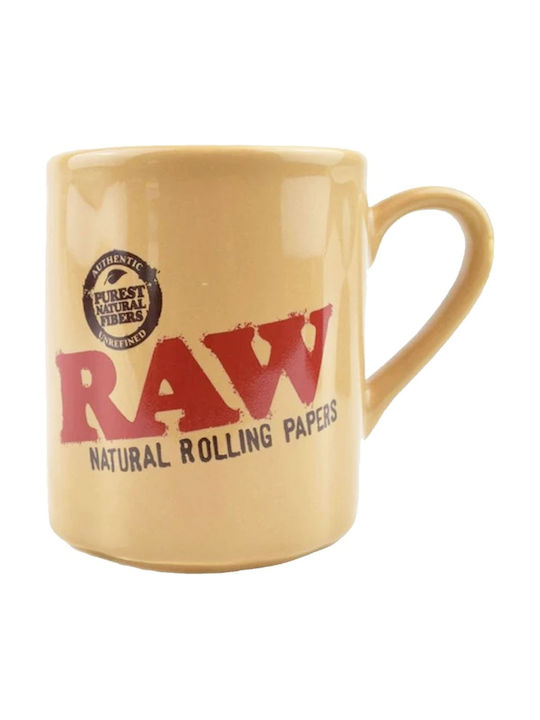 Raw Ceramic Cup Beige