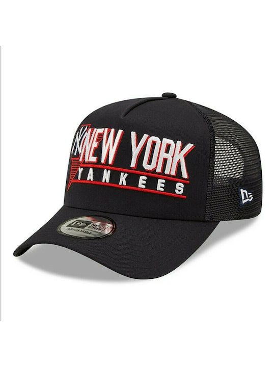 New Era Wordmark Men's Trucker Cap Navy Blue