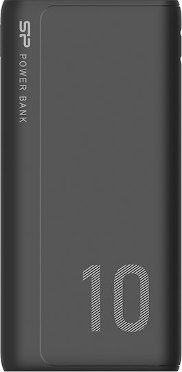 Silicon Power GP15 Power Bank 10000mAh cu 2 Porturi USB-A Negru
