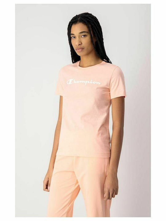 Champion Γυναικείο T-shirt Πορτοκαλί
