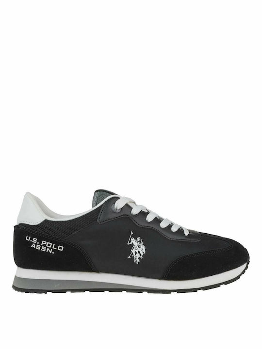 U.S. Polo Assn. Wilys004 Ανδρικά Sneakers Μαύρα