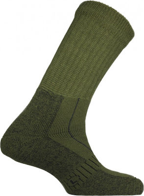 Mund 303 Explorer Long Hunting Socks Woolen in Khaki color