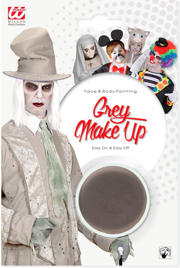 Αποκριάτικο Face Painting για Halloween 9.6ml Γκρι