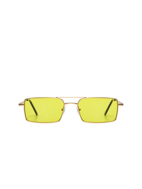 Barberini Sunglasses with Gold Yellow Metal Frame 01-5601-Gold-Yellow