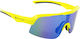Author Cycling Glasses Shadow with Yellow Frame...