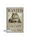 Abysse Poster One Piece - Wanted God Usopp 38x52cm