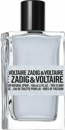 Zadig & Voltaire This Is Him Vibes Freedom Eau de Toilette 100ml