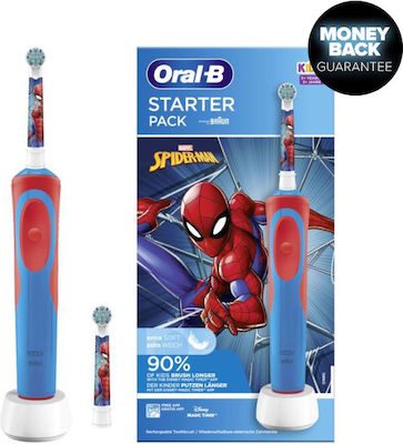 Oral-B Ηλεκτρική Οδοντόβουρτσα Spiderman για 3+ χρονών