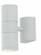 Fan Europe Wandmontiertes Außen-Spotlight GU10 IP44 Doppelstrahl 16x11x6εκ.