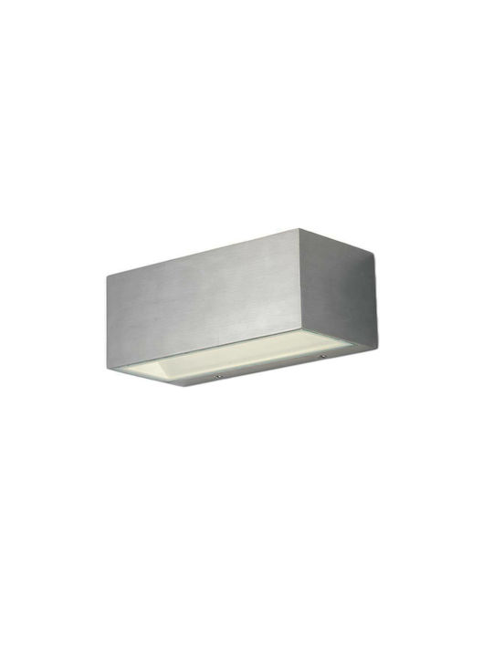 Fan Europe Wall-Mounted Outdoor Ceiling Light LED IP54 20W with Natural White Light Double Beam 22x10.3x8.5εκ.