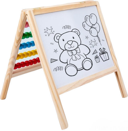 Kids Floor Magnetic Board / Markerboard 25x25x26.5cm