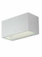 Fan Europe Wandmontierte Außen-Deckenleuchte LED IP54 12W mit Natürliches Weiß Licht Doppelstrahl 14x8.9x6.5εκ.