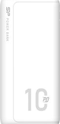 Silicon Power QP15 10000mAh 18W Λευκό
