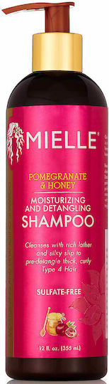 Mielle Organics Sampon De Par Hidratare Cu Rodie Și Miere Pentru Toate Tipurile De Păr 340gr