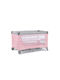 Kinderkraft Leody Laufstall 2 Ebenen Pink 126x65cm