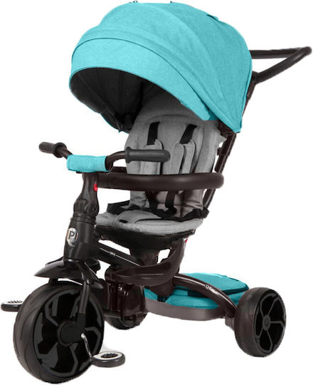 Q Play Prime Convertible with Parental Handle 6 in 1 for 10 Months Blue