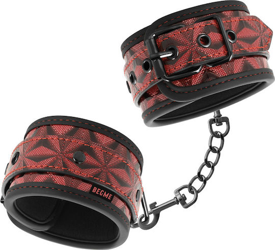 Dream Love BegMe Red Edition Vegan Hand Cuffs Χειροπέδες σε Κόκκινο Χρώμα