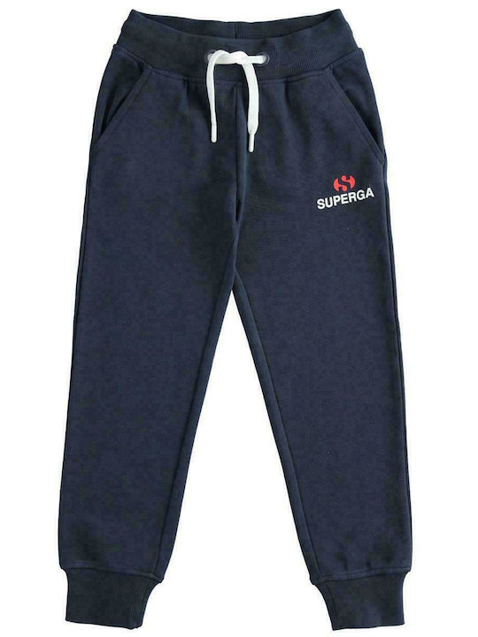 Superga Kids Sweatpants Navy Blue 1pcs