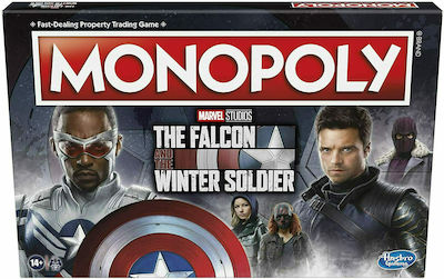 Hasbro Board Game Monopoly: Falcon Winter Soldier for 2-6 Players 14+ Years (EN)