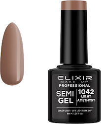Elixir Semi Gel 1042 Light Amethyst 8ml Elixir Semi Gel 1042 Light Amethyst 8ml