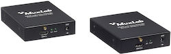 Muxlab Digital Audio Hdmi Over Coax Extender Audio Extender