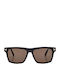 Tom Ford Buckley 02 Ochelari De Soare Pentru Bărbați Cu Ramă Neagră Din Plastic Și Lentile Maro Degrade FT0906 01H
