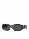 Versace Unisex Sunglasses with Black Plastic Frame and Gray Lens VE4361 5360/87