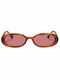 Le Specs Outta Love Vintage Unisex Sunglasses with Plastic Frame Tort LSP2202445