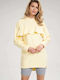 Figl Women's Tunic Dress Long Sleeve Yellow