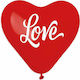 Balloon Foil Valentine's Day Heart Red 43cm