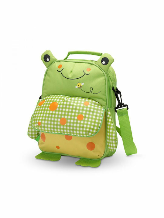 X-treme Baby Frog School Bag Shoulder Kindergarten in Green color